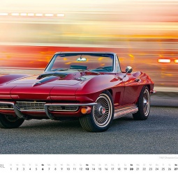 Kalendar Mišićavi automobili 2025 dimenzije: 47,50 cm X 33,00 cm