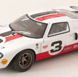 1:18 Ford GT40 Mark 1 No 3 Eric Dean Dizajn 2015 bijelo crveni Solido dužina: 22,60 centimetara