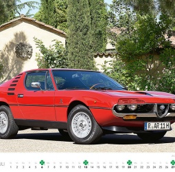Kalendar Alfa Romeo 2025 dimenzije: 47,50 cm X 33,00 cm