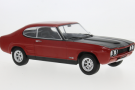 1:18 1/18 Ford Capri Mark 1 RS 2600 1970 crveno crni Model Car Group MCG  dužina: 23,80 centimetara