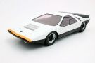 1:18-Alfa Romeo Carabo Bertone-limited edition on leather base-1968-white-Top Marques