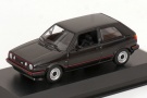 1:43 Volkswagen VW Golf 2 sa vitrinom 1985 1992 crni Minichamps dužina: 9,40 centimetara