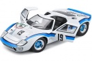 1:18 Ford GT40 Mark 1 No 19 Angola Prvenstvo 1973 bijelo plavi Solido dužina: 22,60 centimetara