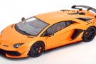 1:18-Lamborghini Aventador SVJ-2018-2021-orange-AUTOart – length: 26,60 centimeters