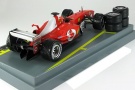 1:18-Ferrari F-2003 GA F1-No 1-with figurine driver Michael Schumacher with rain and dry tires-World Champion-2003-red-Hot Wheels – length: 25,30 centimeters