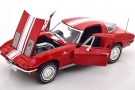 1:18-Chevrolet Corvette C2 Z06 Coupe-1963-1967-red-white-Auto World