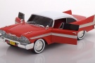 1:24-Plymouth Fury with black windows-film Christine-evil version-1958-red-white-Greenlight – length: 21,80 centimeters