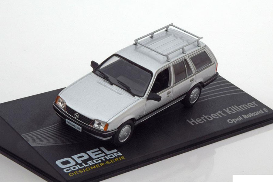 1:43-Opel Rekord E2 Karavan-1982-1986-srebreni-Altaya Opel Collection ...