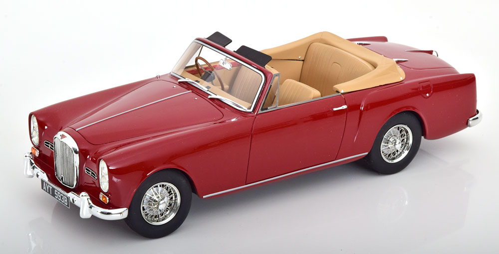 Cult Models Alvis TE21 Dhc Cabriolet Ouvert 1963 Doré Métal 1/18