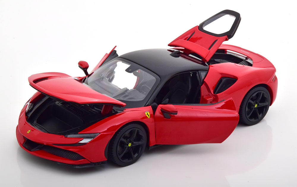Rastar Masina Cu Telecomanda Ferrari Sf90 Stradale Scara 1 La 18