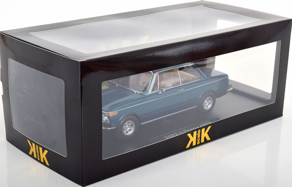 BMW 2002 Ti Diana 1970 KK-Scale 1/18 – Marron, Métal, Collection