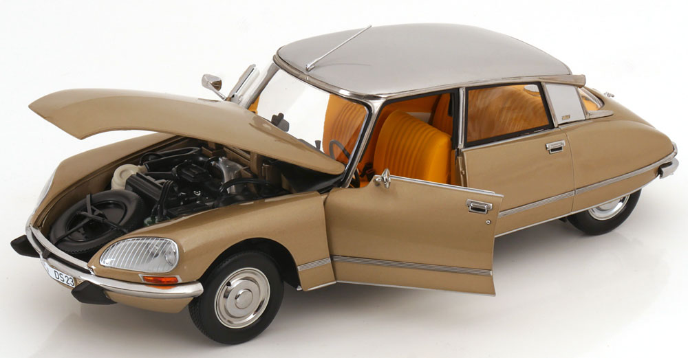 Voiture de 1973 couleur beige - CITROEN DS 23 Pallas